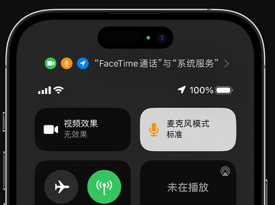 点军苹果授权维修网点分享iPhone在通话时让你的声音更清晰 