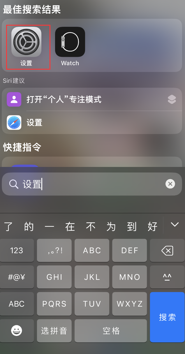 点军苹果手机维修分享：iPhone 找不到“设置”或“App Store”怎么办？ 