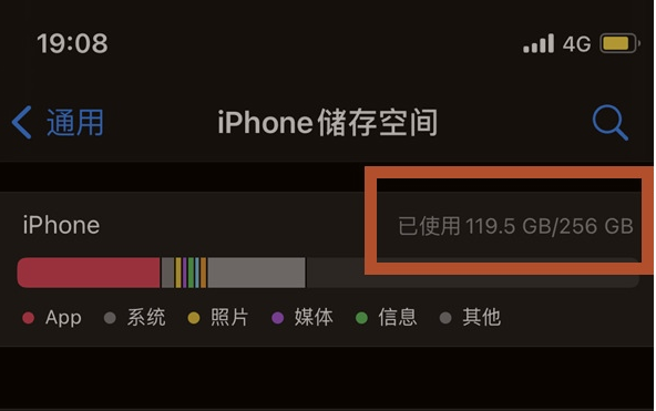 点军苹果13维修分享iPhone13如何查看剩余内存 