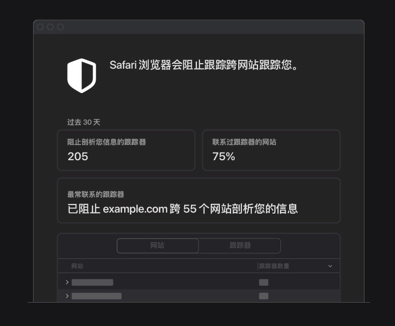 点军苹果手机维修分享如何在 Safari 浏览器中查看和打开隐私报告 